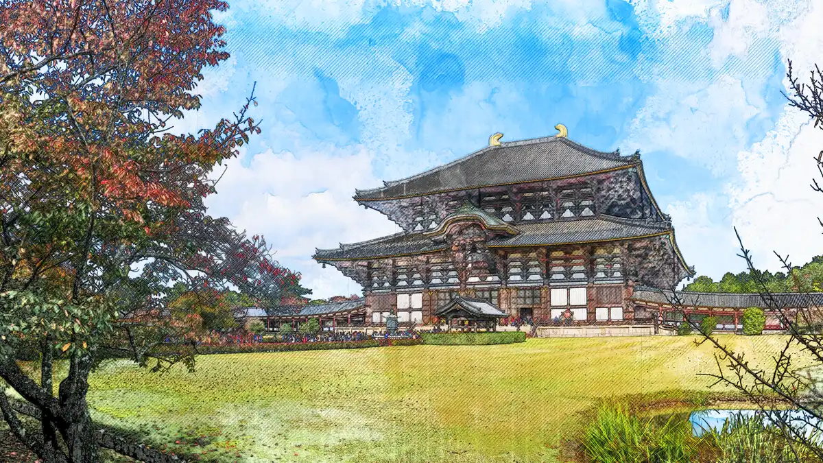 水彩画風加工後 建築外観002